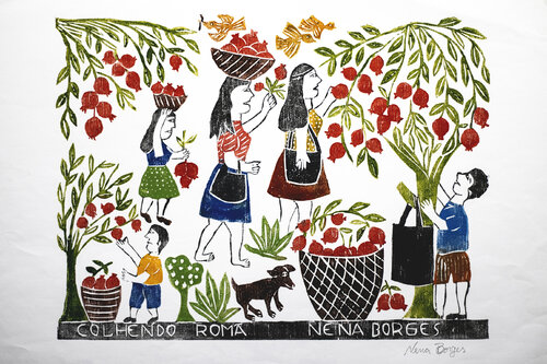 Obra de Nena Borges - Foto: Bruna Fraga